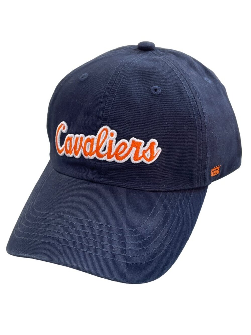 Homefield Baseball Cap One Size Cavaliers Adjustable Strap Dad Hat Navy College